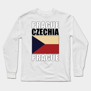 Flag of Czechia Long Sleeve T-Shirt